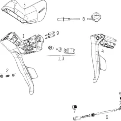 SRAM Ersatzteile Red / Force ETap AXS HRD Schaltbremshebel