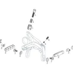 SRAM Ersatzteile S-900 Direct Mount Bremse