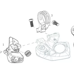 SRAM Ersatzteile XX1 / X01 Eagle AXS Schaltbremshebel