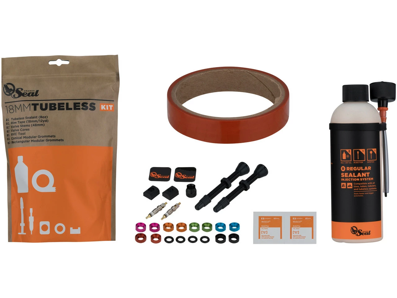 Orange-seal Regular Sealant Tubeless Kit 7 Orange-seal Regular Sealant Tubeless Kit - Image 5