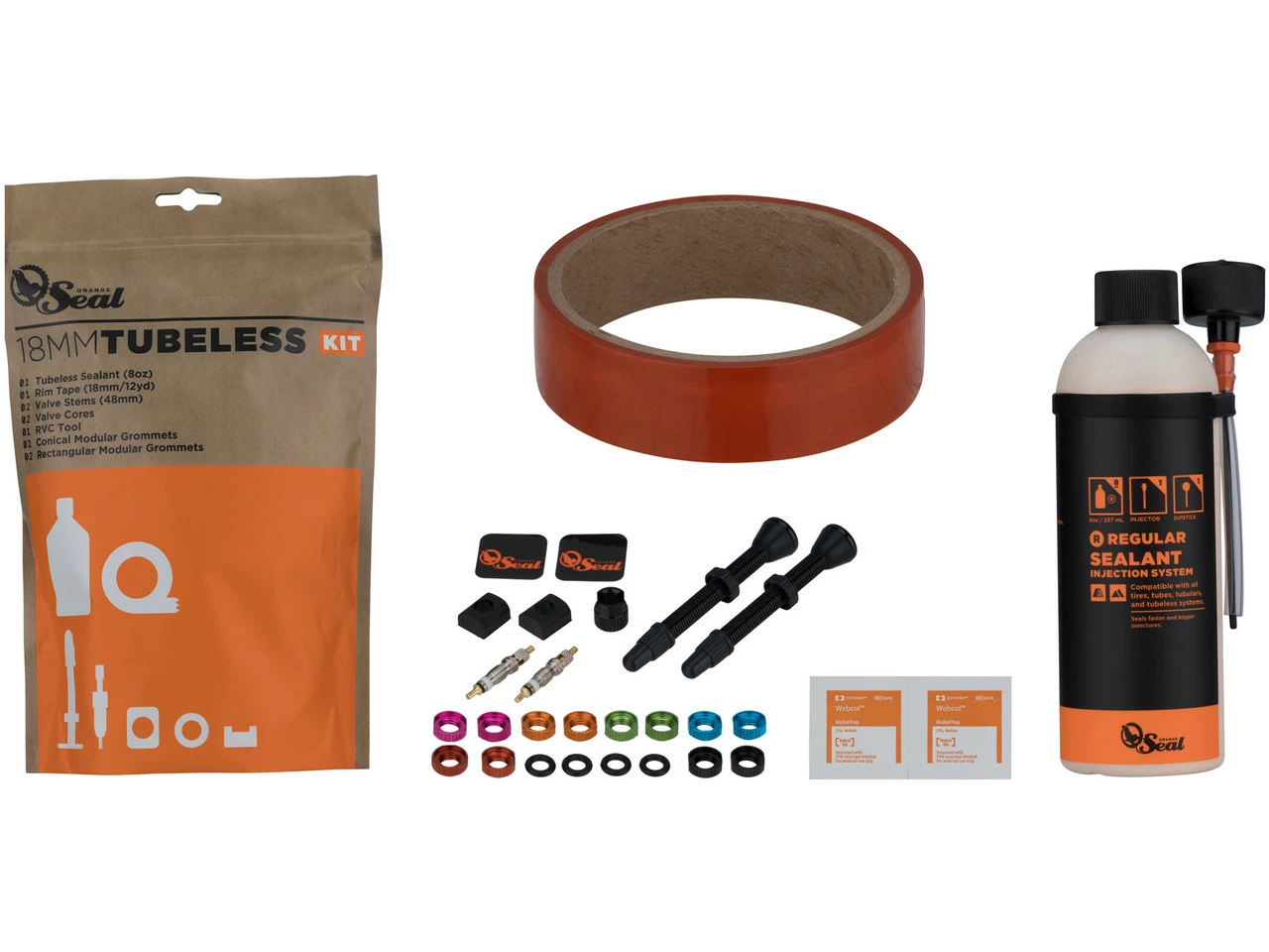 Orange-seal Regular Sealant Tubeless Kit 8 Orange-seal Regular Sealant Tubeless Kit - Image 6