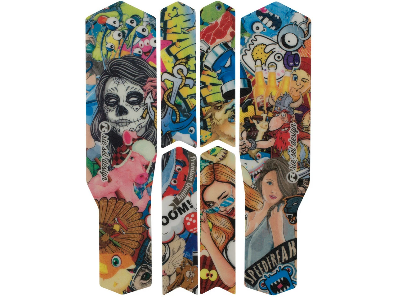 Rie:sel Chain:TAPE 3000 Kettenstrebenschutz Set 3 Rie:sel Chain:TAPE 3000 Kettenstrebenschutz Set