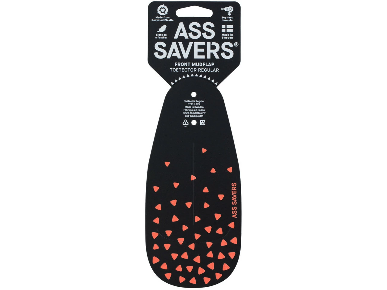 Ass-savers ToeTector Reflective Schutzblechverlängerung 3 Ass-savers ToeTector Reflective Schutzblechverlängerung