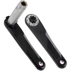 Quarq DZero DUB Powermeter Compact Carbon Kurbel -Fahrräder Verkäufe 341117