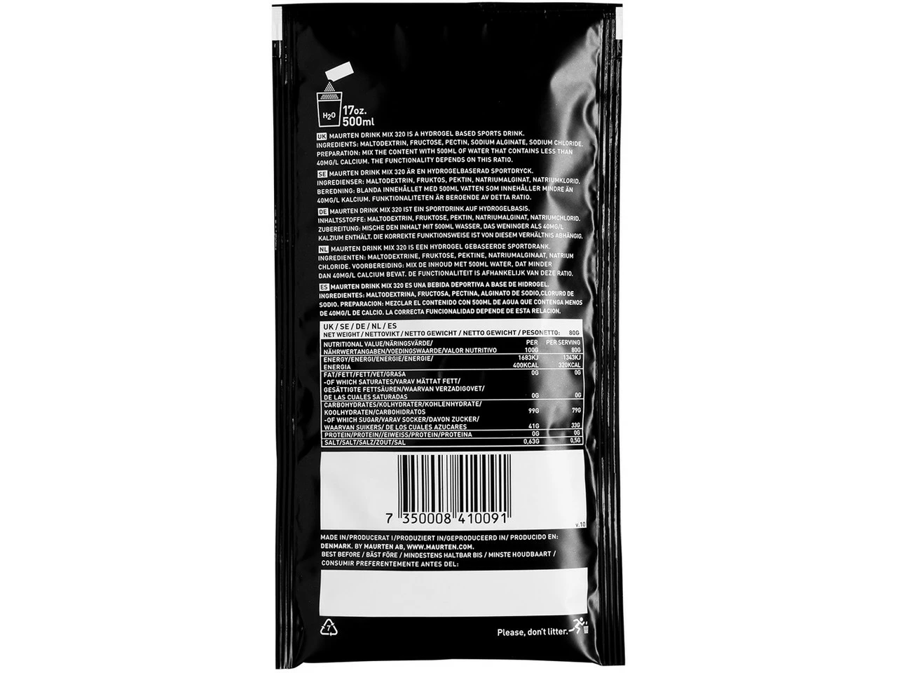 Maurten Drink Mix 320 Getränkepulver 4 Maurten Drink Mix 320 Getränkepulver - Image 2