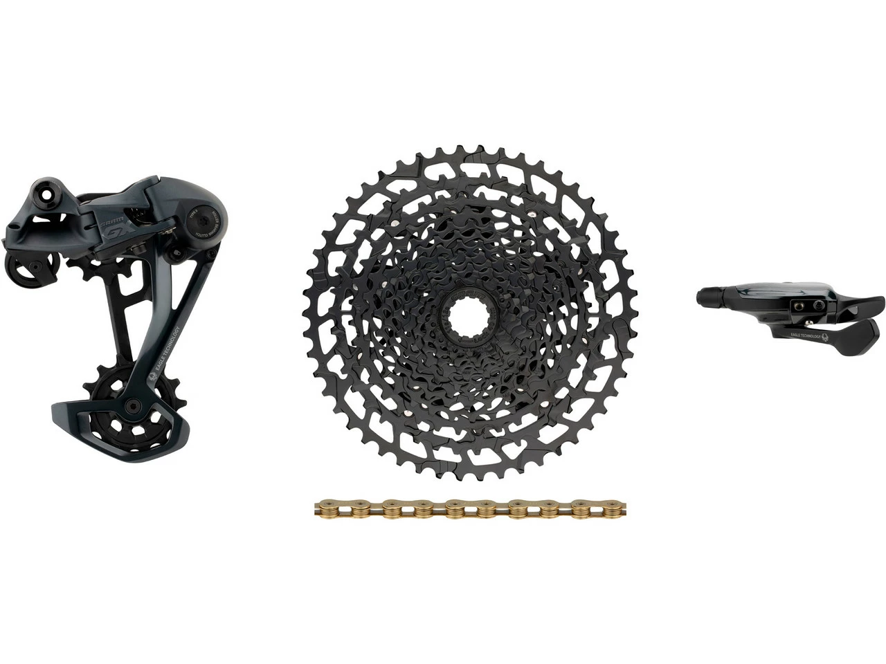 SRAM GX Eagle 1x12-fach E-Bike Upgrade-Kit Mit Kassette Für Shimano 3 SRAM GX Eagle 1x12-fach E-Bike Upgrade-Kit Mit Kassette Für Shimano