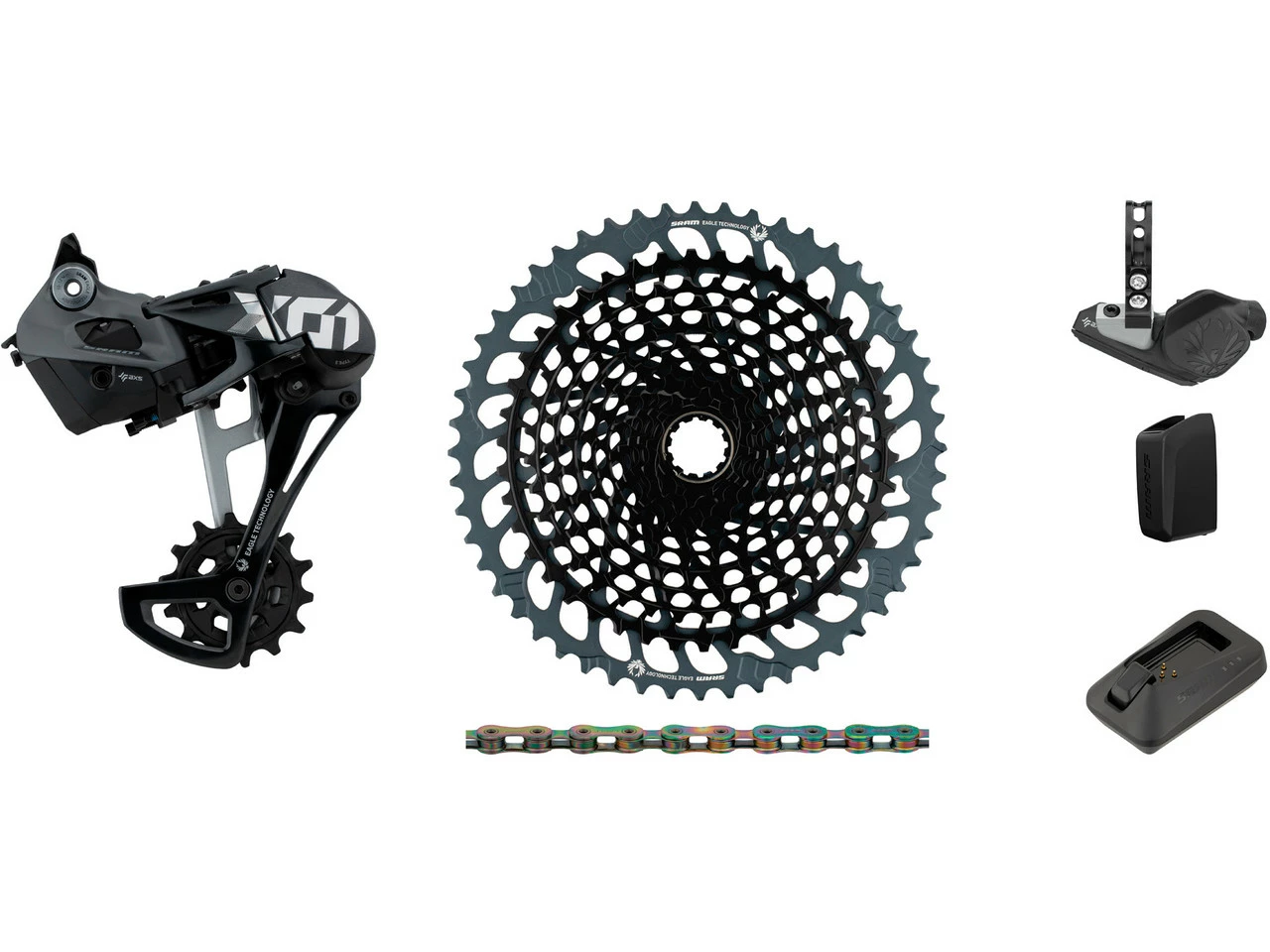 SRAM X01 Eagle AXS 1x12-fach Upgrade-Kit Mit Kassette 13 SRAM X01 Eagle AXS 1x12-fach Upgrade-Kit Mit Kassette - Image 11