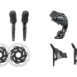 SRAM Force ETap AXS HRD FM Für 1x12-fach Center Lock Schaltgruppenset