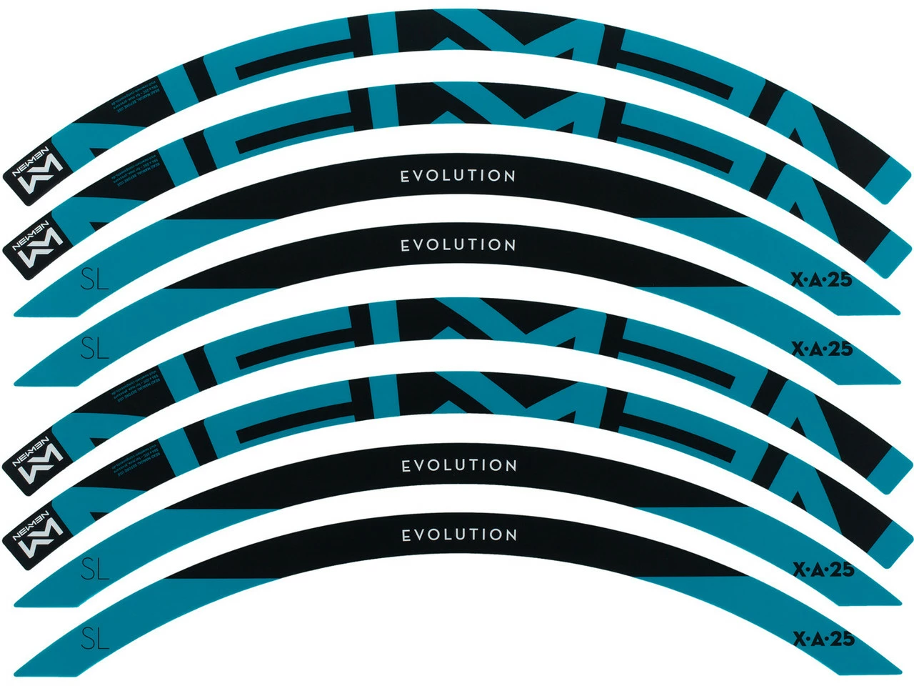 Newmen Felgen Decal Kit X.A.25 6 Newmen Felgen Decal Kit X.A.25 - Image 4