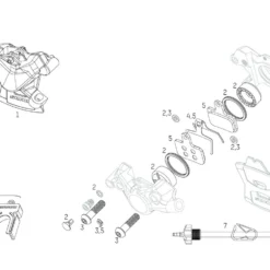SRAM Ersatzteile Level TLM / Ultimate (B1) Bremssattel (2020)