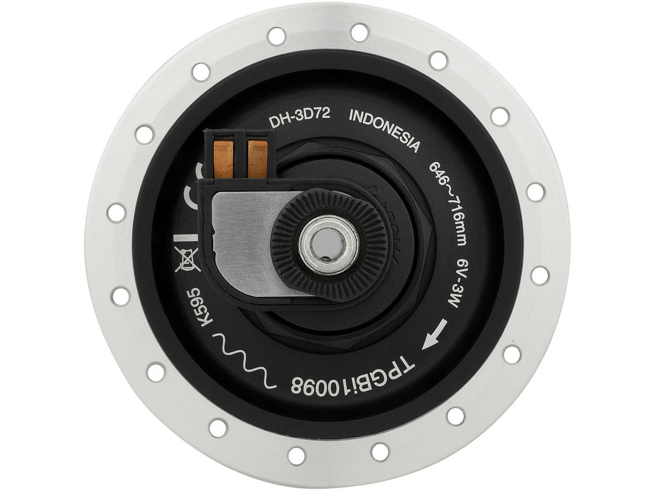 Shimano Disc Center Lock Nabendynamo DH-3D72 7 Shimano Disc Center Lock Nabendynamo DH-3D72 - Image 5