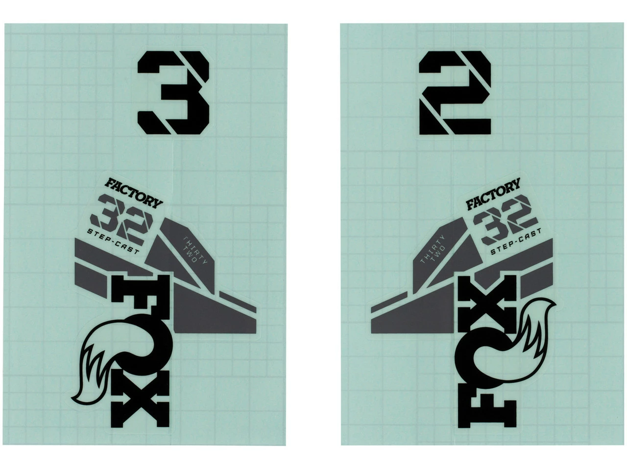 Fox Racing Shox Decal Kit Aufklebersatz Für 32 SC Federgabel Modell 2021 5 Fox Racing Shox Decal Kit Aufklebersatz Für 32 SC Federgabel Modell 2021 - Image 3