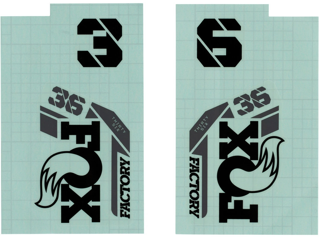 Fox Racing Shox Decal Kit Aufklebersatz Für 36 Federgabel Modell 2021 5 Fox Racing Shox Decal Kit Aufklebersatz Für 36 Federgabel Modell 2021 - Image 3
