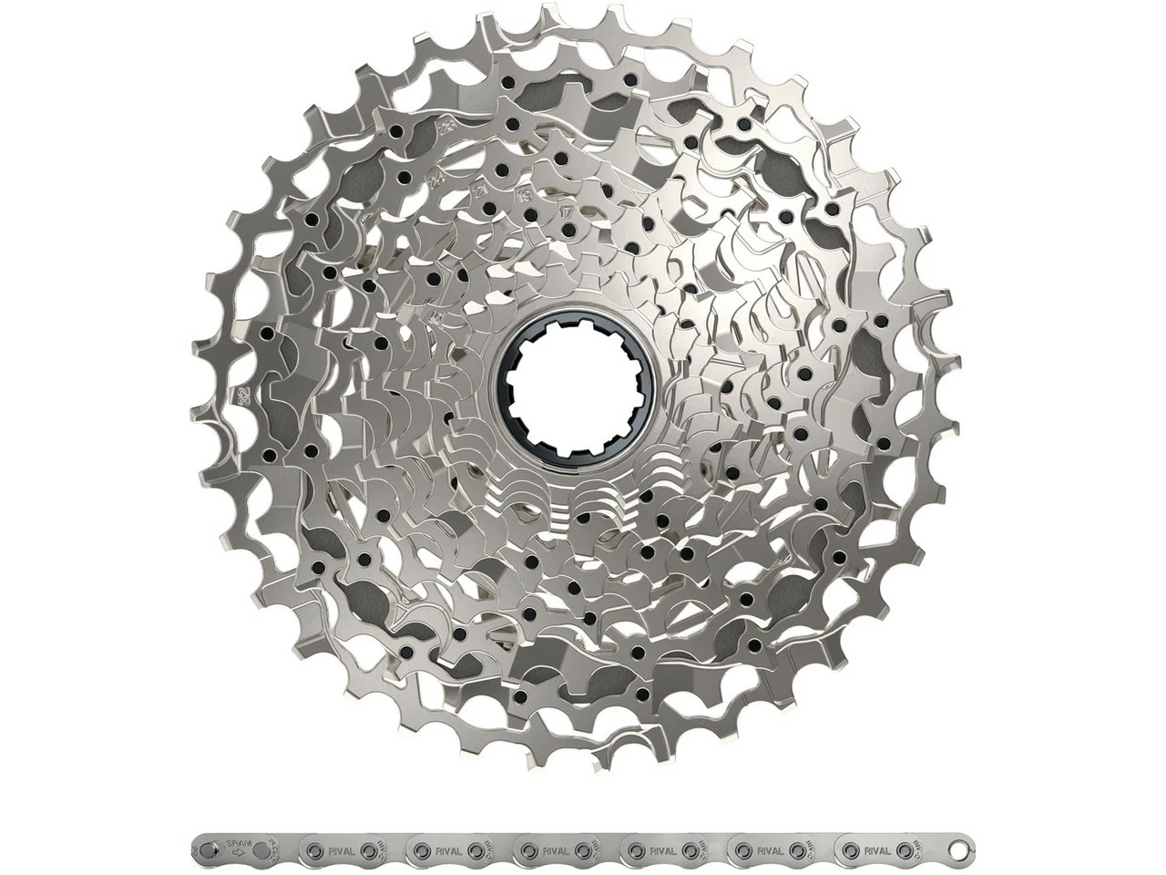 SRAM Rival ETap AXS HRD FM Powermeter Gruppe 2x12-fach 35-48 10 SRAM Rival ETap AXS HRD FM Powermeter Gruppe 2x12-fach 35-48 - Image 8