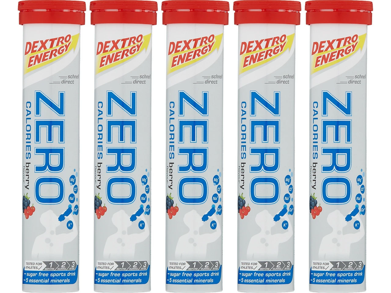 Dextro Energy Brausetabletten Zero Calories - 5 Stück 5 Dextro Energy Brausetabletten Zero Calories - 5 Stück - Image 3