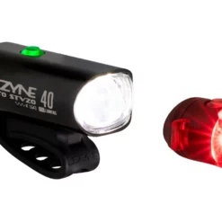 Lezyne Hecto Drive 40 Frontlicht + Femto Rücklicht Beleuchtungsset Mit StVZO