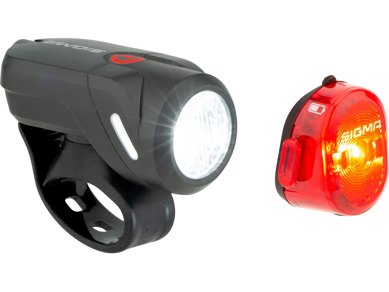 SIGMA Aura 35 Frontlicht + Nugget II Rücklicht LED Beleuchtungsset M. StVZO 3 SIGMA Aura 35 Frontlicht + Nugget II Rücklicht LED Beleuchtungsset M. StVZO