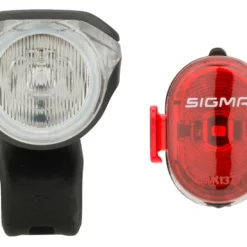 SIGMA Aura 80 Frontlicht + Nugget II Rücklicht LED Beleuchtungsset M. StVZO 11 SIGMA Aura 80 Frontlicht + Nugget II Rücklicht LED Beleuchtungsset M. StVZO -Fahrräder Verkäufe 405319
