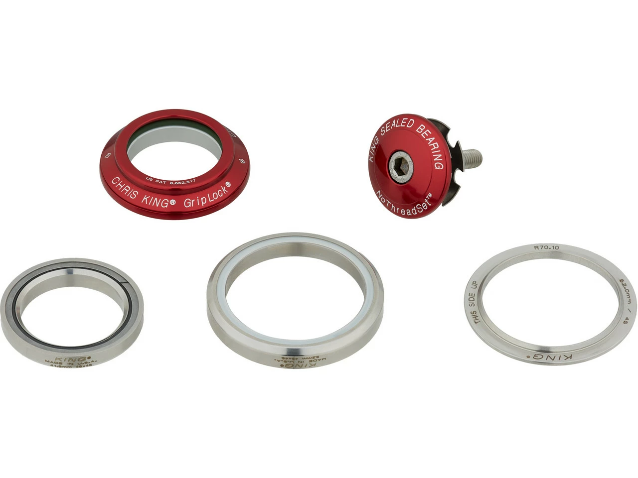 Chris-king DropSet 2 IS42/28,6 - IS52/40 GripLock Steuersatz 40 Chris-king DropSet 2 IS42/28,6 - IS52/40 GripLock Steuersatz - Image 38