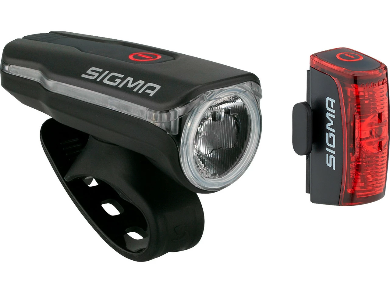 SIGMA Aura 60 Frontlicht + Infinity Rücklicht LED Beleuchtungsset Mit StVZO 4 SIGMA Aura 60 Frontlicht + Infinity Rücklicht LED Beleuchtungsset Mit StVZO - Image 2