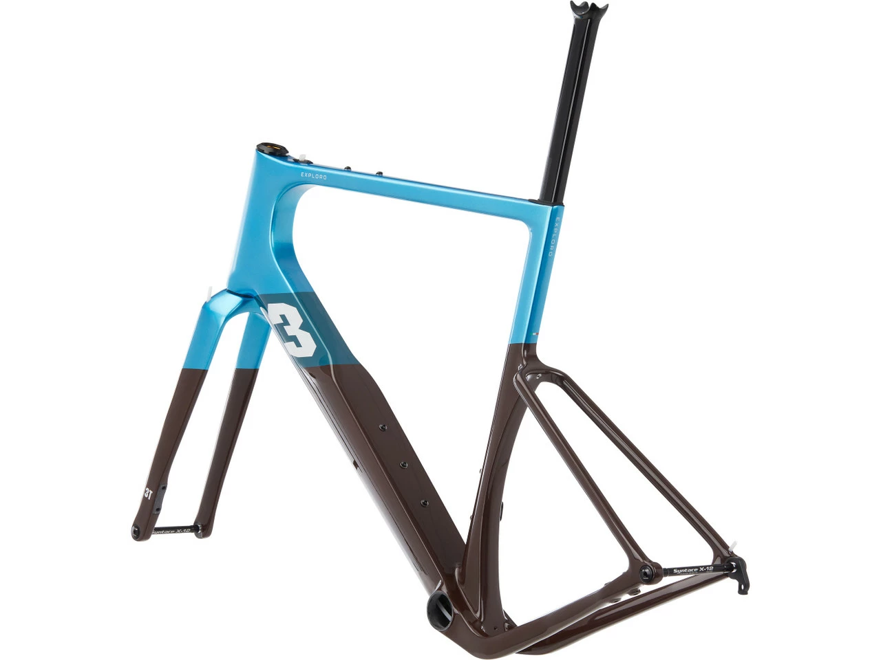 3T Exploro RaceMax Carbon Rahmenkit 38 3T Exploro RaceMax Carbon Rahmenkit - Image 36