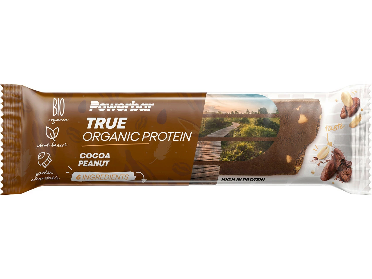 Powerbar True Organic Protein Proteinriegel - 1 Stück 3 Powerbar True Organic Protein Proteinriegel - 1 Stück