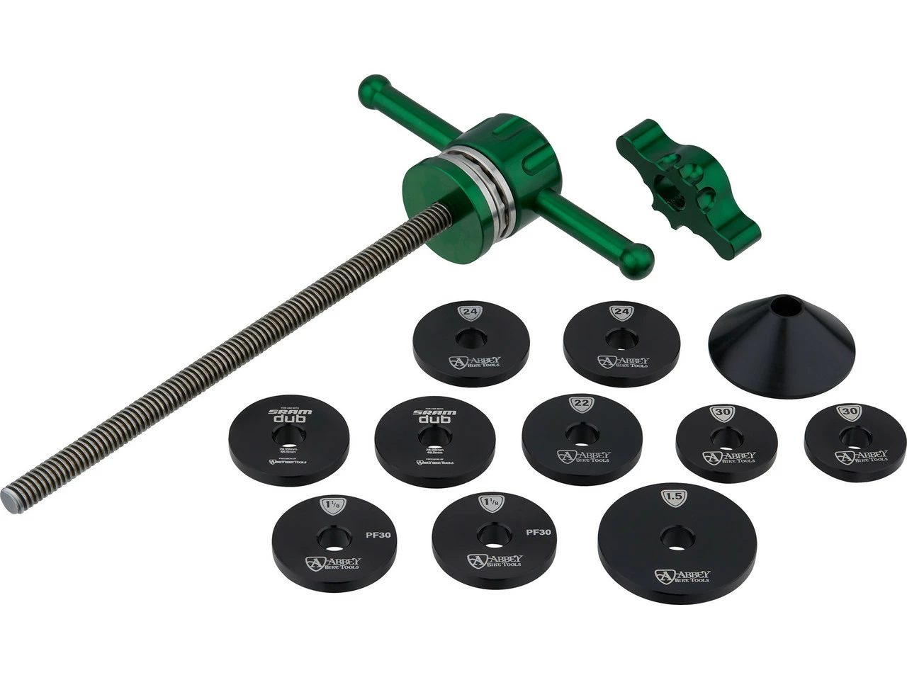 Abbey Bike Tools Modular Bearing Press Innenlagerwerkzeug Mit Hebel 5 Abbey Bike Tools Modular Bearing Press Innenlagerwerkzeug Mit Hebel - Image 3