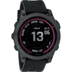 Garmin Fenix 7 Sapphire Solar Titan GPS Multisport-Smartwatch