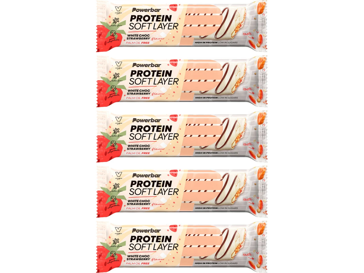 Powerbar Protein Soft Layer Proteinriegel - 5 Stück 3 Powerbar Protein Soft Layer Proteinriegel - 5 Stück