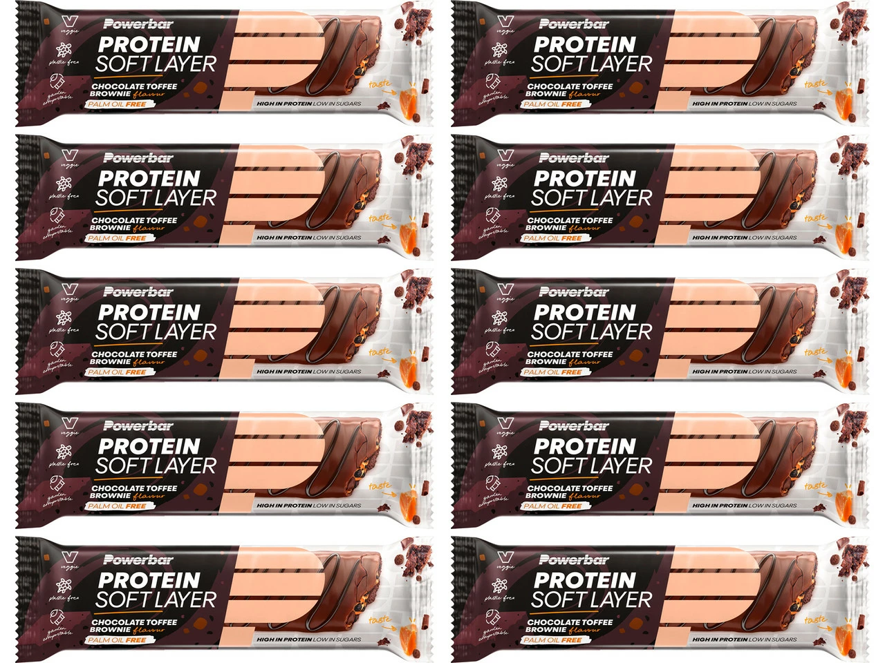 Powerbar Protein Soft Layer Proteinriegel - 10 Stück 5 Powerbar Protein Soft Layer Proteinriegel - 10 Stück - Image 3