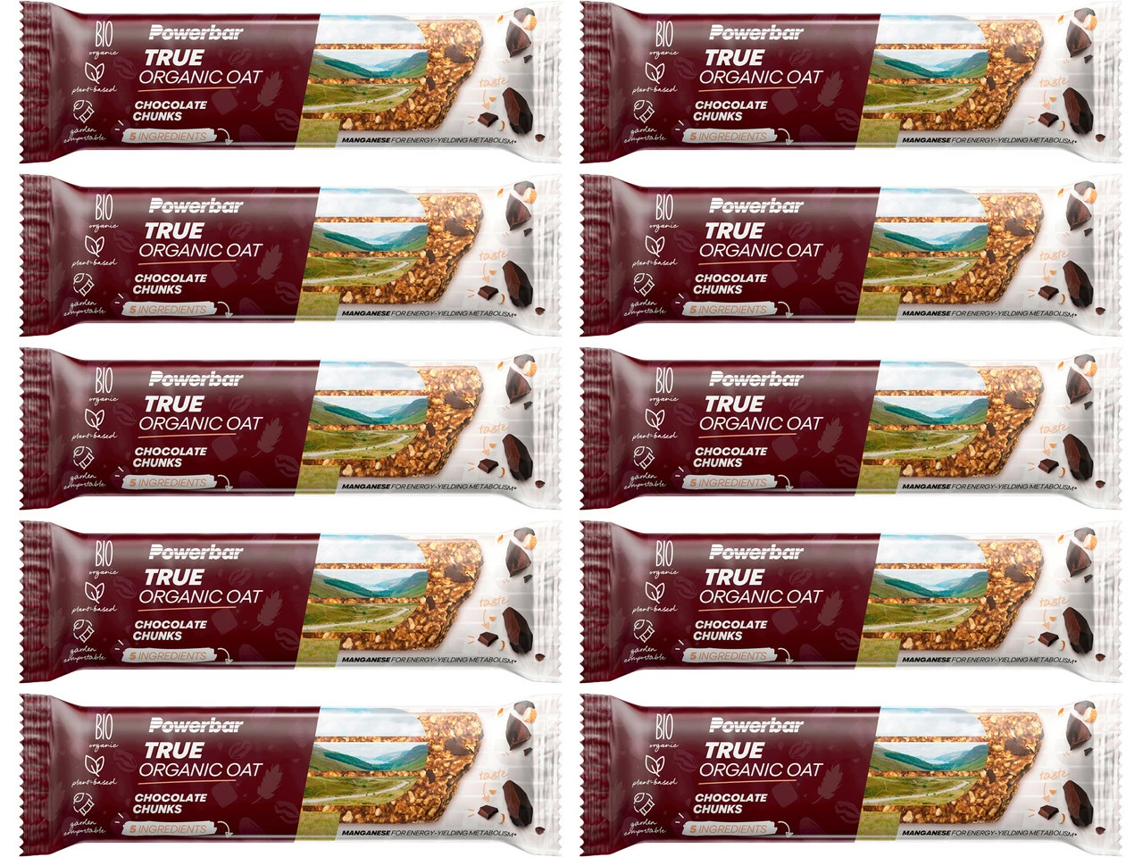Powerbar True Organic Oat Energieriegel - 10 Stück 4 Powerbar True Organic Oat Energieriegel - 10 Stück - Image 2