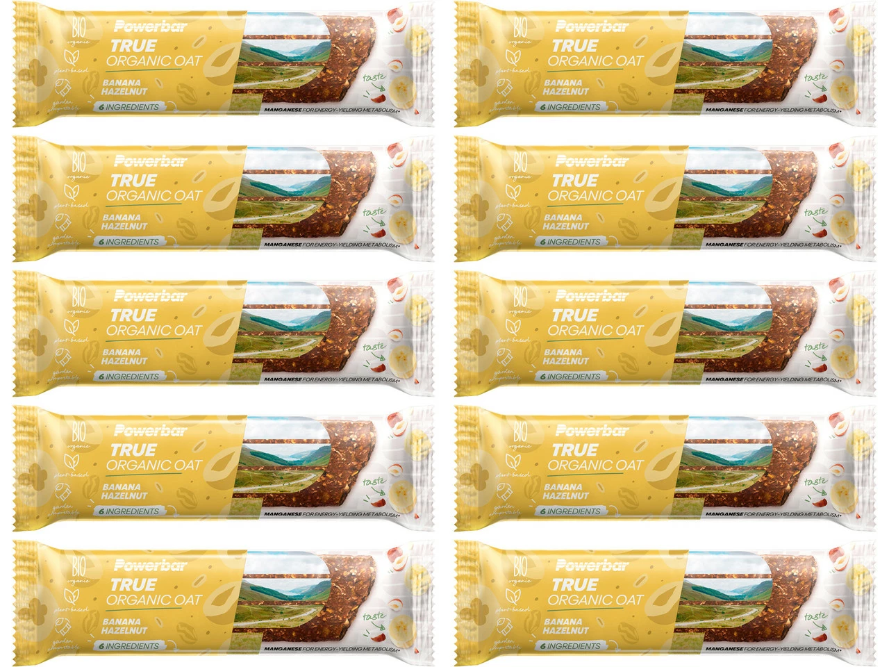 Powerbar True Organic Oat Energieriegel - 10 Stück 5 Powerbar True Organic Oat Energieriegel - 10 Stück - Image 3