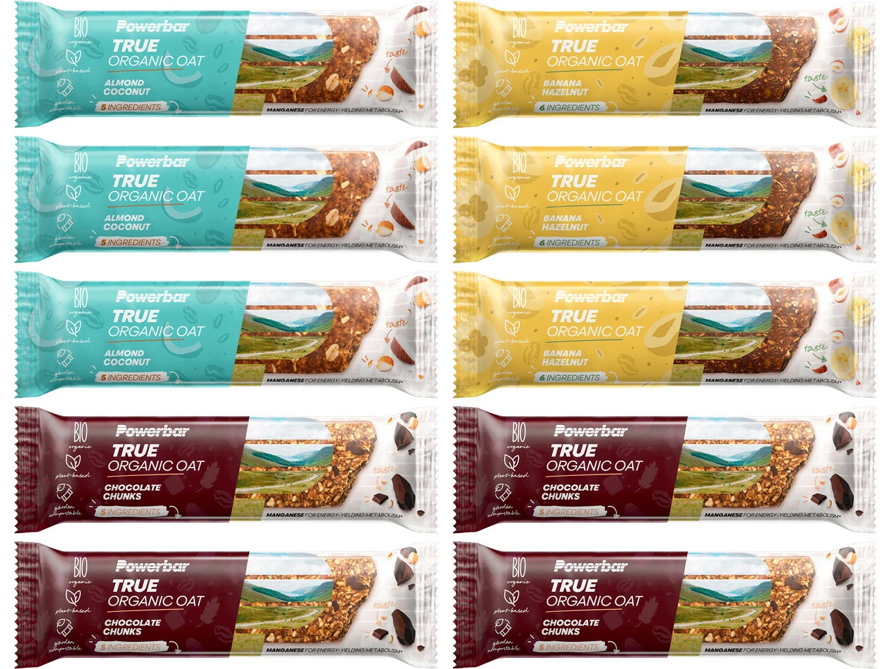 Powerbar True Organic Oat Energieriegel - 10 Stück 6 Powerbar True Organic Oat Energieriegel - 10 Stück - Image 4
