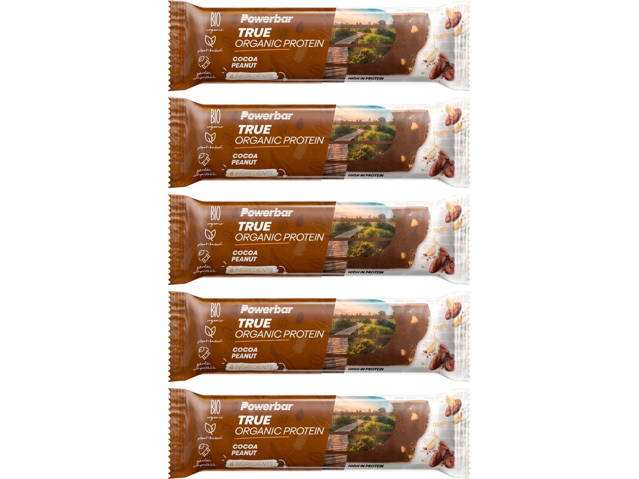 Powerbar True Organic Protein Proteinriegel - 5 Stück 4 Powerbar True Organic Protein Proteinriegel - 5 Stück - Image 2