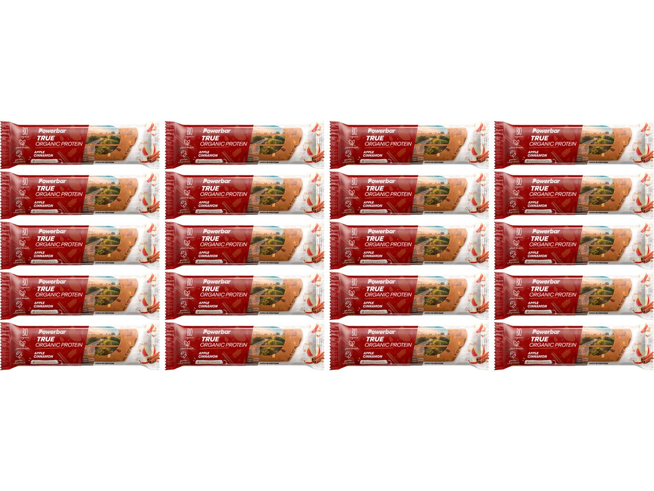 Powerbar True Organic Protein Proteinriegel - 20 Stück 3 Powerbar True Organic Protein Proteinriegel - 20 Stück