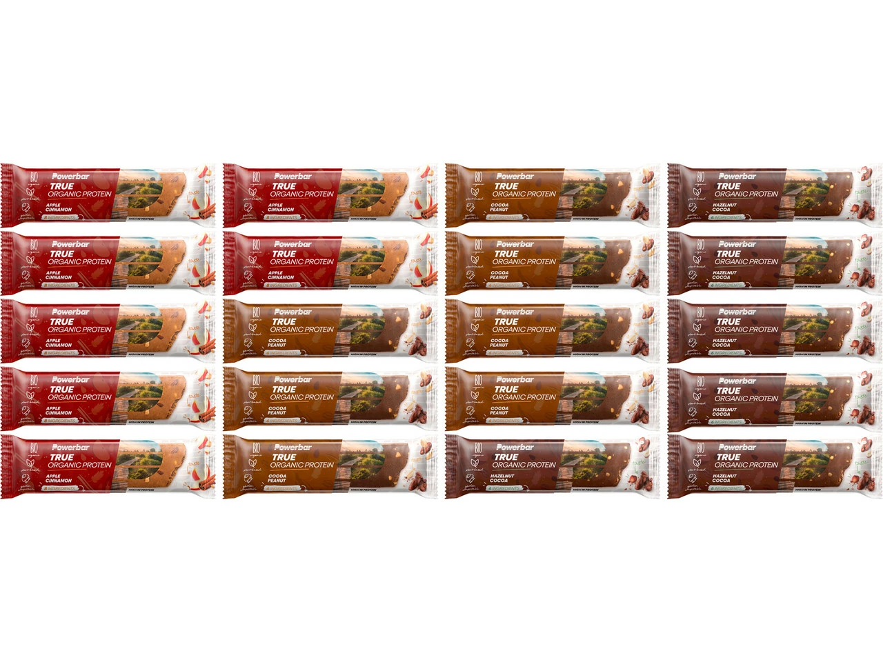 Powerbar True Organic Protein Proteinriegel - 20 Stück 6 Powerbar True Organic Protein Proteinriegel - 20 Stück - Image 4