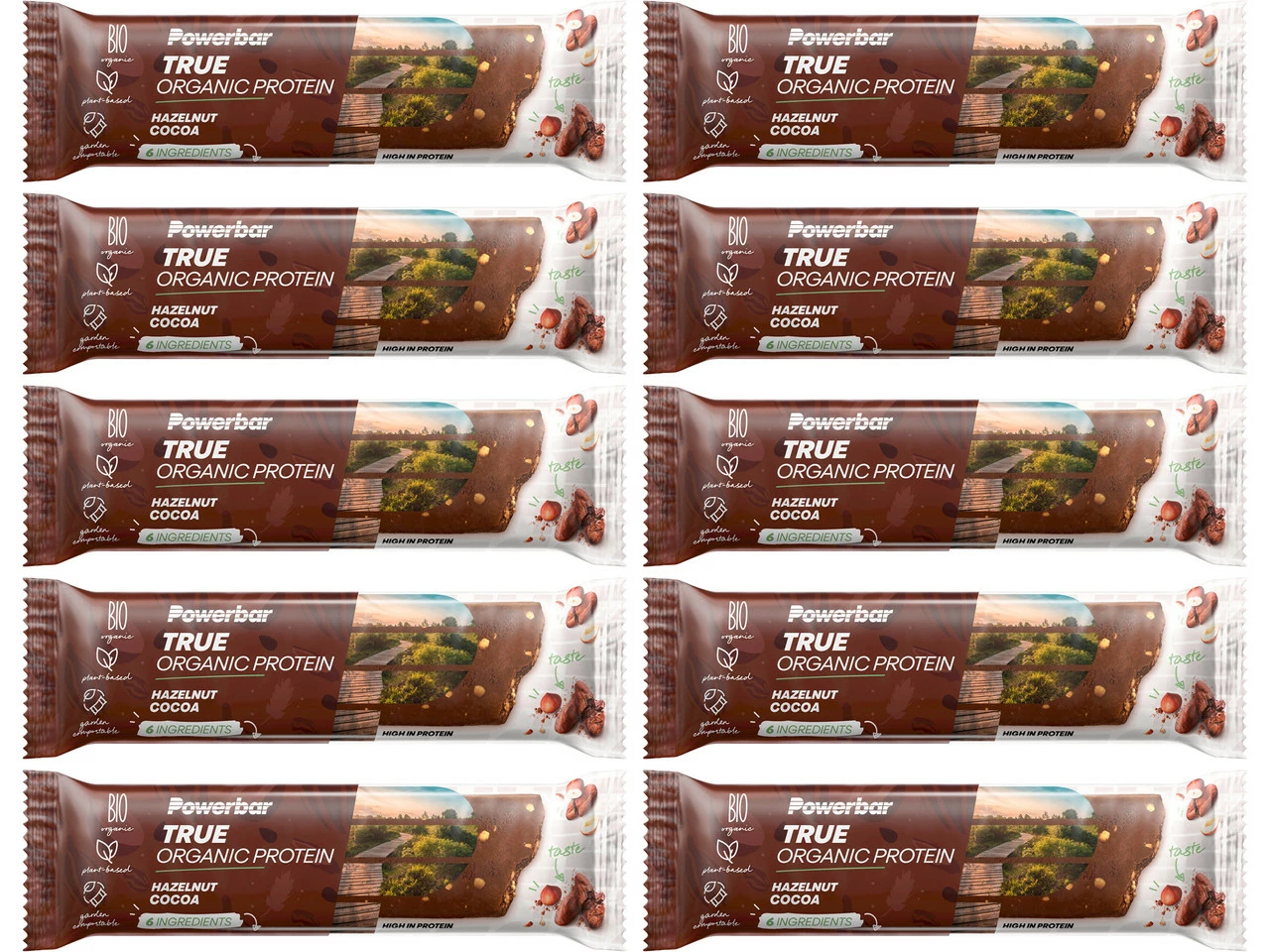 Powerbar True Organic Protein Proteinriegel - 10 Stück 4 Powerbar True Organic Protein Proteinriegel - 10 Stück - Image 2