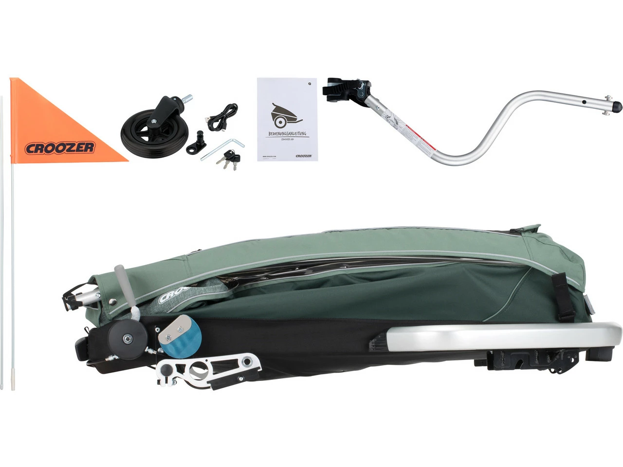 Croozer Kid Vaaya 1 Kinderanhänger 17 Croozer Kid Vaaya 1 Kinderanhänger - Image 15