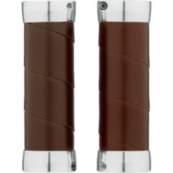 BROOKS Slender Leder Lenkergriffe Für Drehgriffschalter Beidseitig -Fahrräder Verkäufe 473242