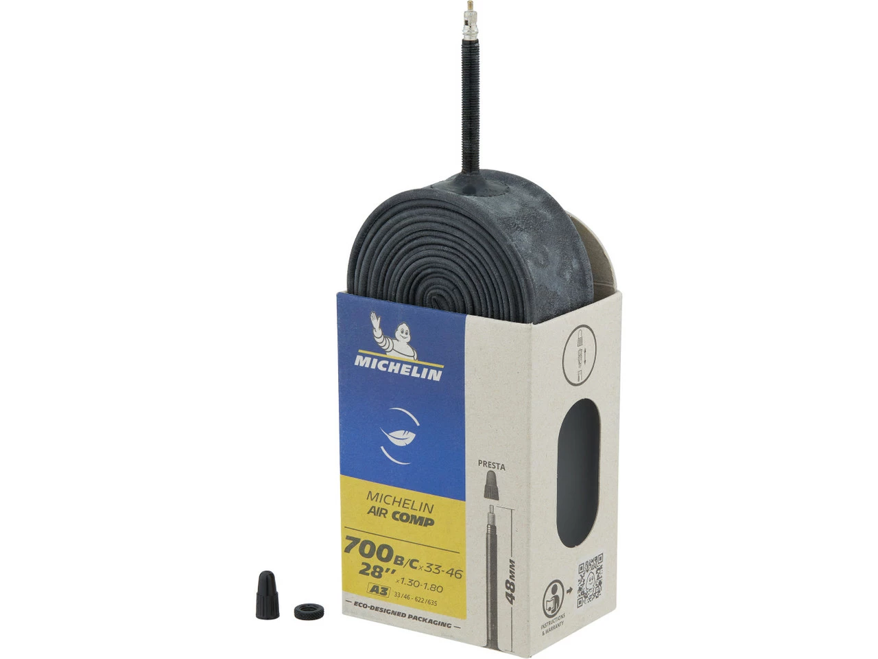 Michelin Schlauch A3 Aircomp Für 28" 3 Michelin Schlauch A3 Aircomp Für 28"