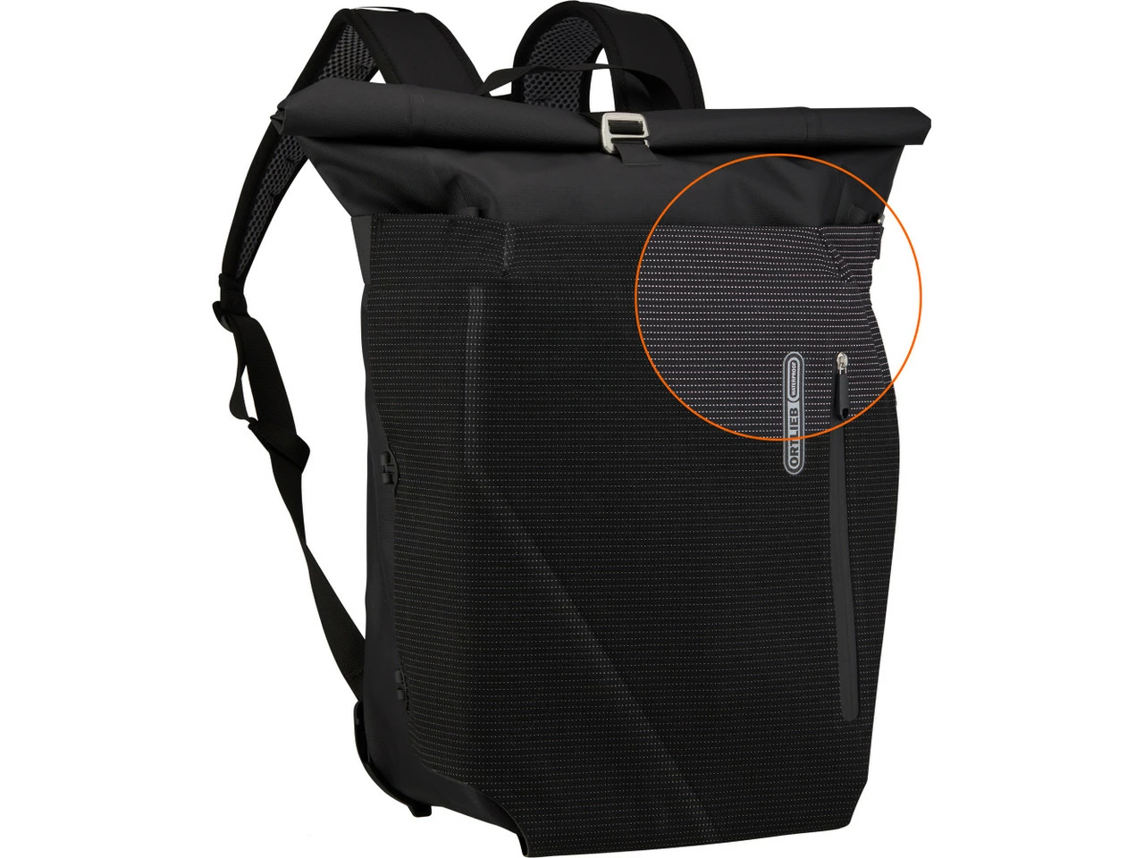 Ortlieb Vario PS High Visibility QL2.1 Rucksack-Fahrradtasche Hybrid 4 Ortlieb Vario PS High Visibility QL2.1 Rucksack-Fahrradtasche Hybrid - Image 2