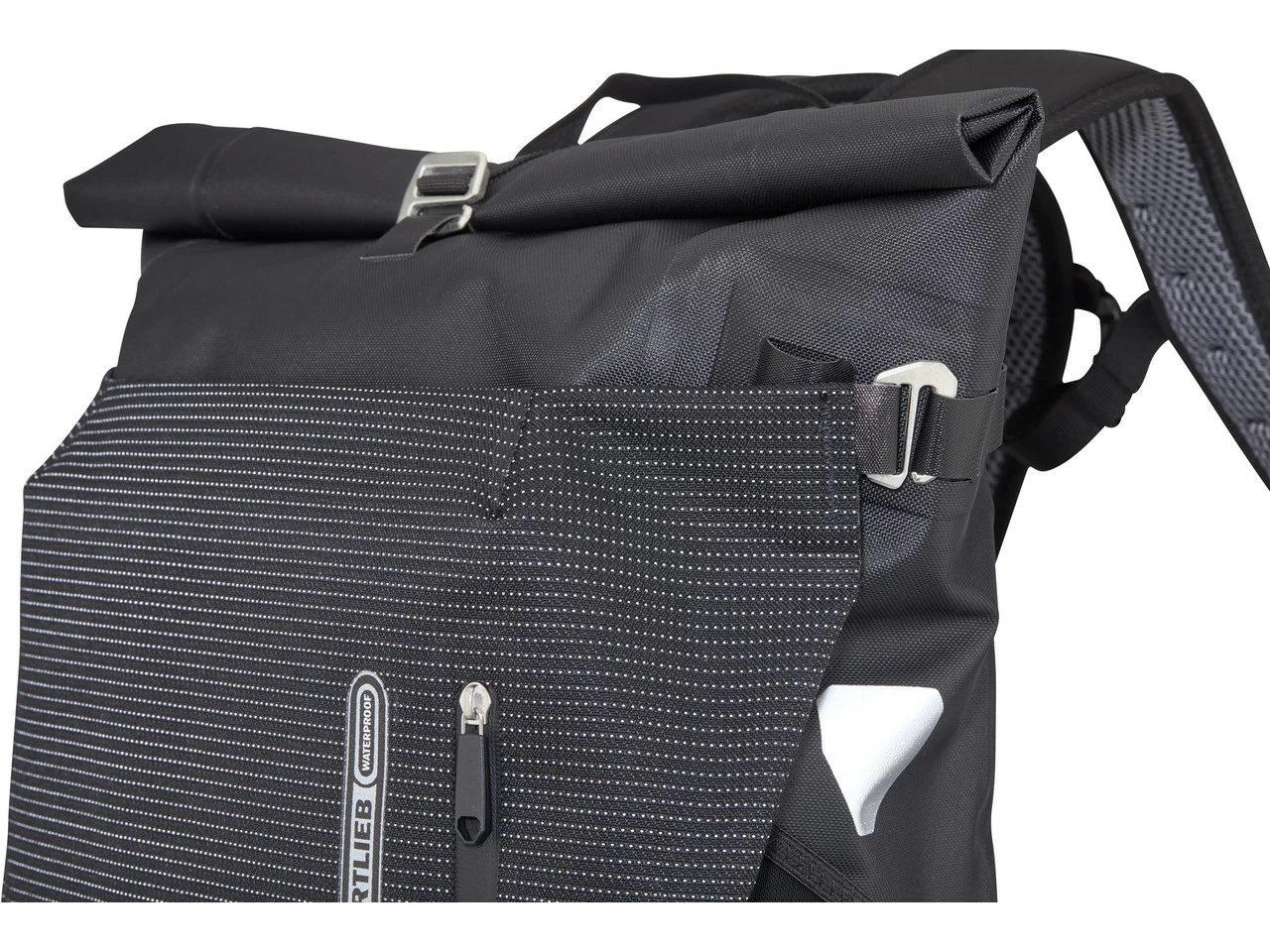 Ortlieb Vario PS High Visibility QL2.1 Rucksack-Fahrradtasche Hybrid 12 Ortlieb Vario PS High Visibility QL2.1 Rucksack-Fahrradtasche Hybrid - Image 10