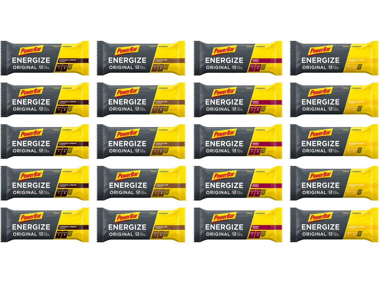 Powerbar Energize Original Energieriegel - 20 Stück 5 Powerbar Energize Original Energieriegel - 20 Stück - Image 3