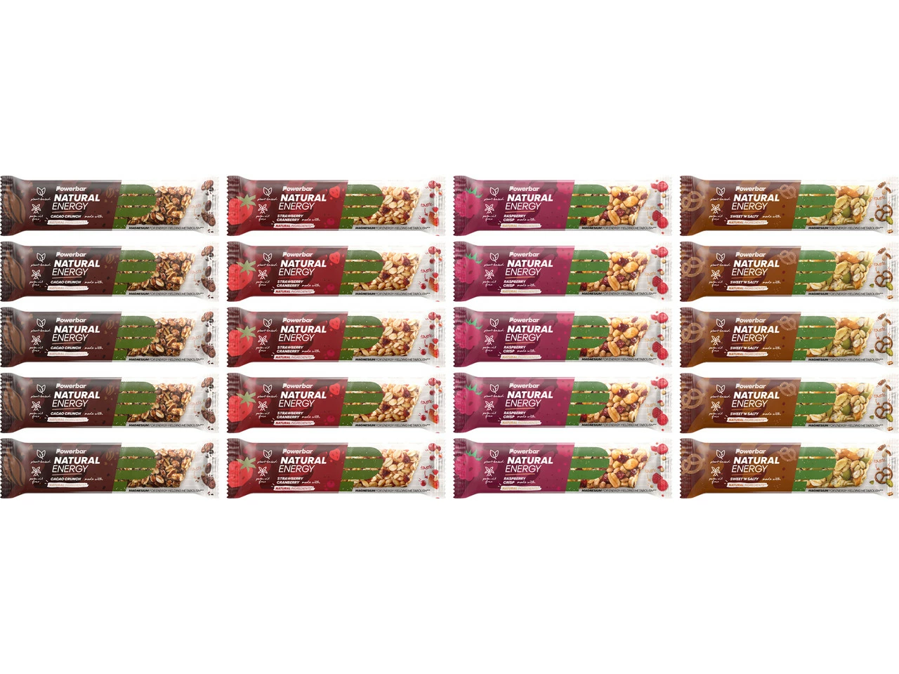 Powerbar Natural Energy Cereal Riegel - 20 Stück 3 Powerbar Natural Energy Cereal Riegel - 20 Stück