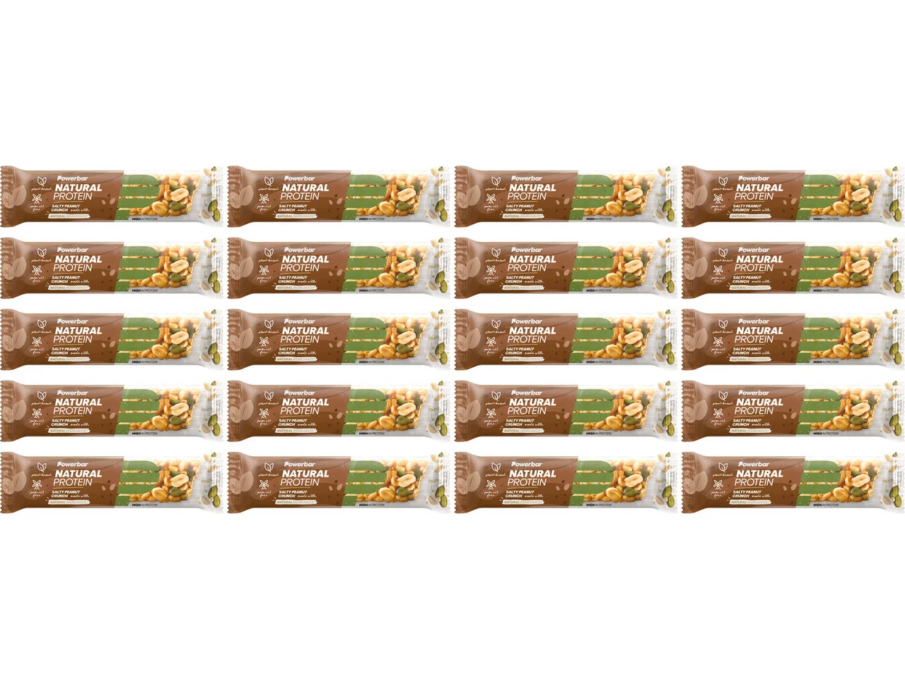 Powerbar Natural Protein Bar 30 % Riegel Vegan - 20 Stück 3 Powerbar Natural Protein Bar 30 % Riegel Vegan - 20 Stück