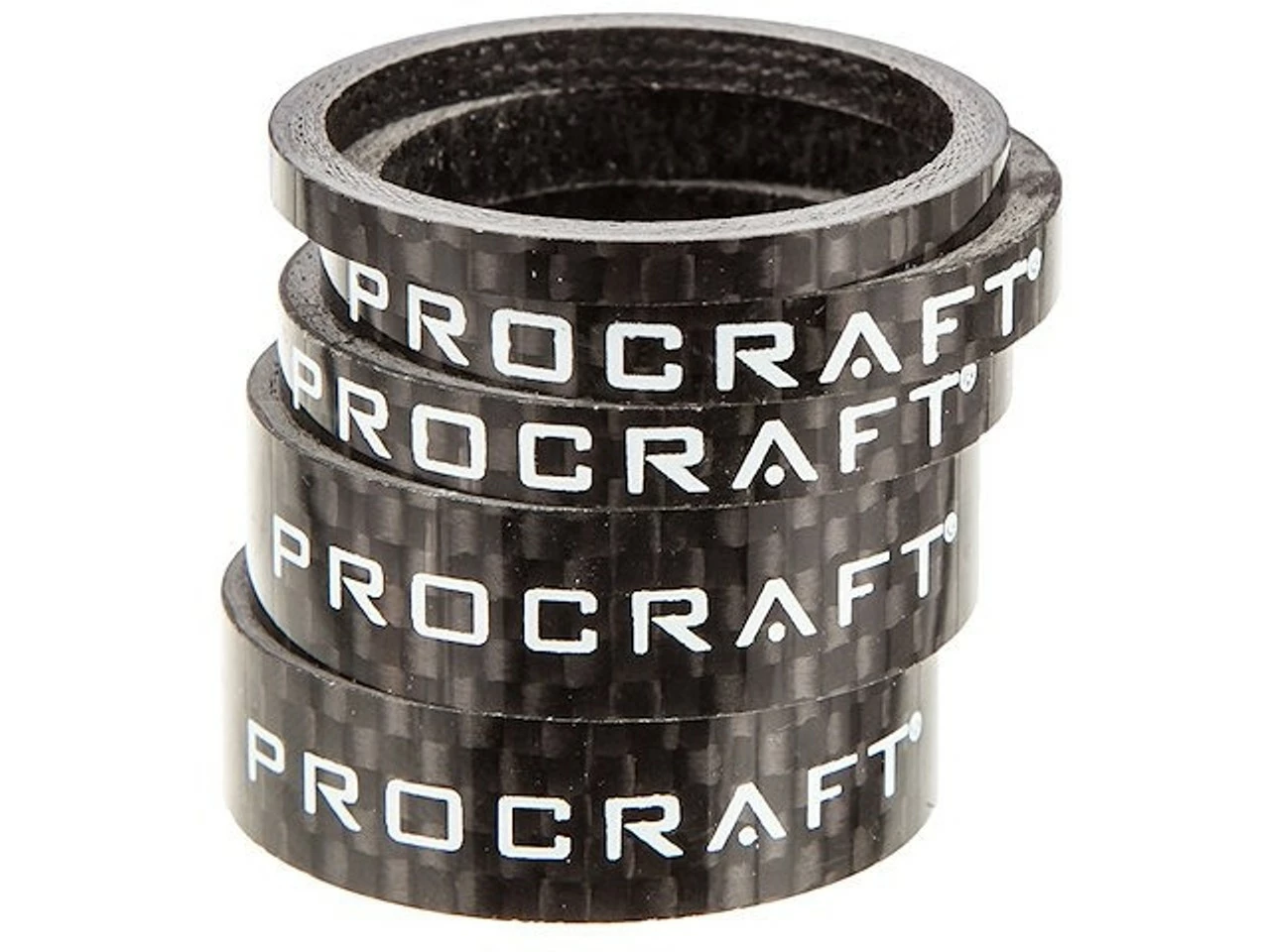 Procraft Carbon Spacer Set Groß 1 1/8" 3 Procraft Carbon Spacer Set Groß 1 1/8"